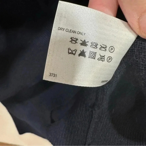 Brooks brothers merino wool blend v neck sweater navy Medium - Picture 9 of 9